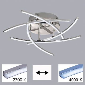 Fischer&Honsel Cross TW 20108 Stropná lampa 5x4.5W/LED 2700K 2700 lm IP20