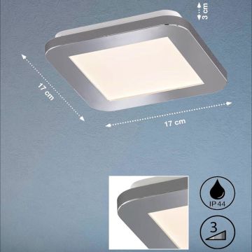 Fischer&Honsel Gotland 21231 Stropné svietidlo 1x8.5W/LED 3000K 1100 lm IP44