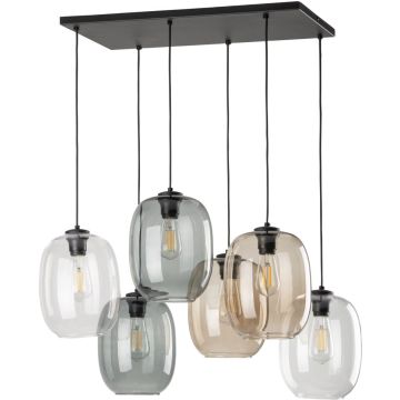 TK Lighting ELIO 5974 Závesná lampa 6x15W/E27 IP20