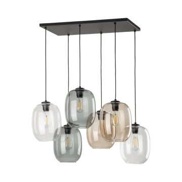 TK Lighting ELIO 5974 Závesná lampa 6x15W/E27 IP20