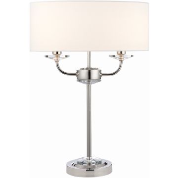 Endon NIXON 60804 Stolná lampa 2x40W/E14 IP20