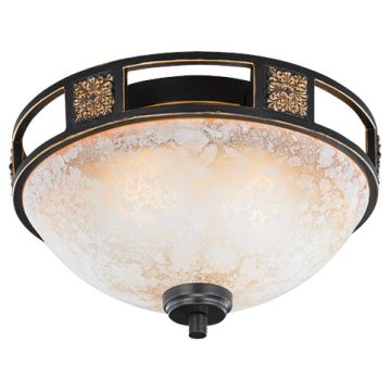 Trio QUINTA 608100224 Stropná lampa 2x42w/e27 ip20