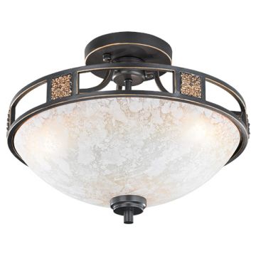 Trio QUINTA 608100324 Stropná lampa 3x60w/e27 ip20