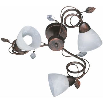 Trio TRADITIO 600700328 Stropná lampa 3x40w/e14 ip20