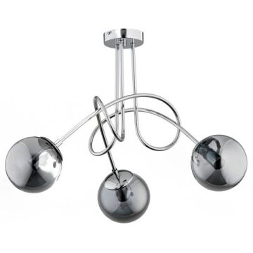 Alfa TANGO GLASS 61093 Stropná lampa 3x60W/E27