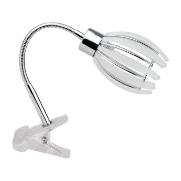 Prezent EZZO I. 61205 Stolná lampa s klipom 1x33W/G9 IP20