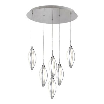 Prezent SAKURA 61305 Závesná lampa 6x13.2W/LED 6350lm IP20
