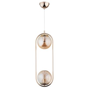 Alfa OVAL 62250 Závesná lampa 2x40W/E14 IP20