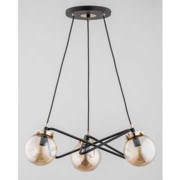 Alfa VEGA GOLD 63007 Závesná lampa 3x40W/E14