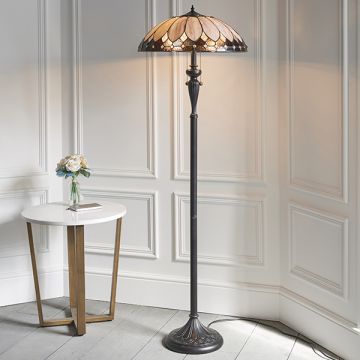 Endon BROOKLYN 63972 Stojanová lampa 2x60W/E27 IP20