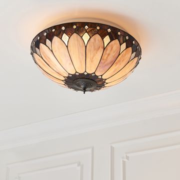 Endon BROOKLYN 63973 Stropné svietidlo 2x60W/E27 IP20
