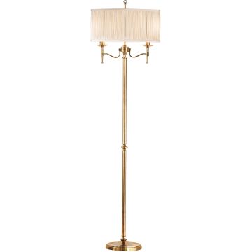 Endon STANFORD 63620 Stojanová lampa 2x40W/E14