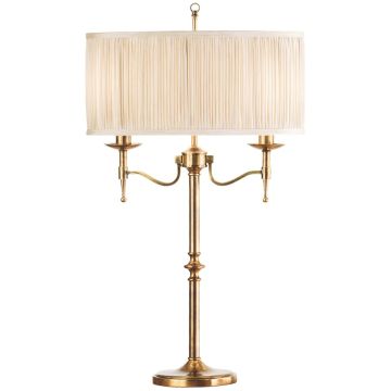 Endon STANFORD 63648 Stolná lampa 2x40W/E14