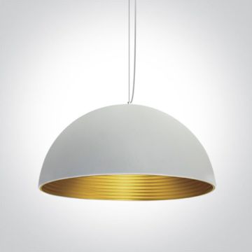 One Light Bowl Shade 63022B/W/BS Závesná lampa 1x20W/E27 IP20