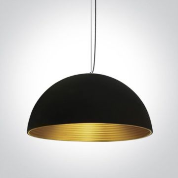 One Light Bowl Shade Pendant 63022B/B/BS Závesná lampa 1x20W/E27 IP20