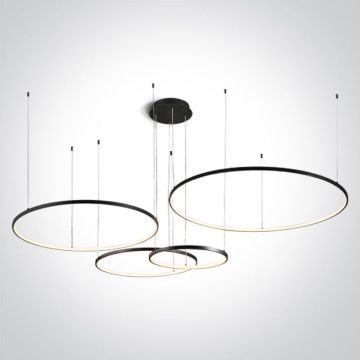 One Light Decorative 63150C/B/W Závesná lampa 1x100W/LED 3000K 7400lm IP20