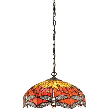 Endon DRAGONFLY FLAME 64081 Závesná lampa 3x60W/E27 IP20