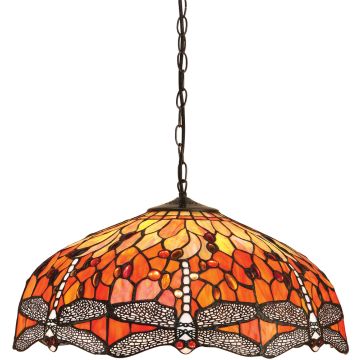 Endon DRAGONFLY FLAME 64082 Závesná lampa 3x60W/E27 IP20