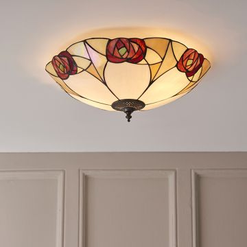Endon INGRAM 64182 Stropné svietidlo 2x60W/E27 IP20