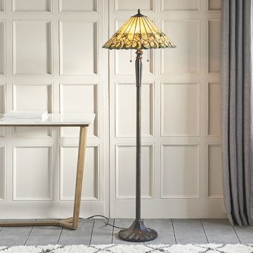 Endon JAMELIA 64192 Stojanová lampa 2x60W/E27 IP20