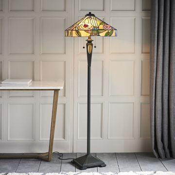 Endon WILLOW 64383 Stojanová lampa 2x60W/E27 IP20