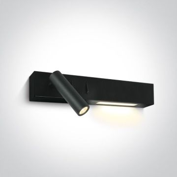 One Light Reading Spots 65146/B/W Stena svietidlo 1x3W|1x6W/LED 3000K 480lm IP20