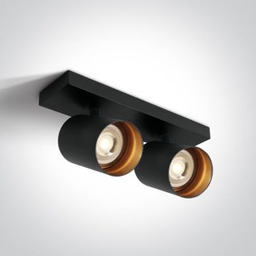 One Light The Retro 65205N/B Bodové svetlo 2x10W/GU10 IP20