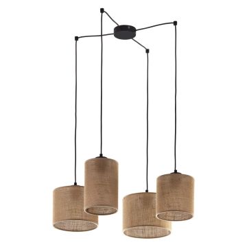 TK Lighting JUTA 6585 Stropná lampa 4x15W/E27