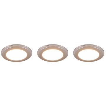 Trio ARGUS 653610306 Vstavané downlight svetlo 6x5w/led 3000k 350lm ip20
