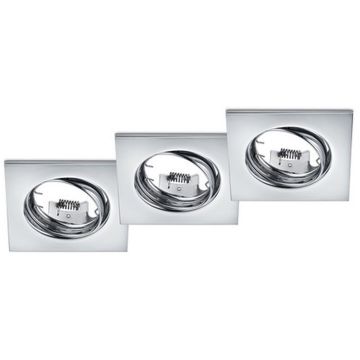 Trio JURA 650000306 Vstavané downlight svetlo 3x15w/gu10 ip20