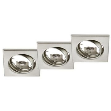 Trio JURA 650000307 Vstavané downlight svetlo 3x15w/gu10 ip20