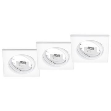 Trio JURA 650000331 Vstavané downlight svetlo 3x15w/gu10 ip20