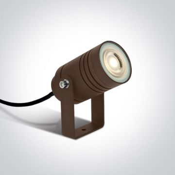 One Light Garden Spots 67198G/BR Záhradný reflektor 1x10W/GU10 IP65