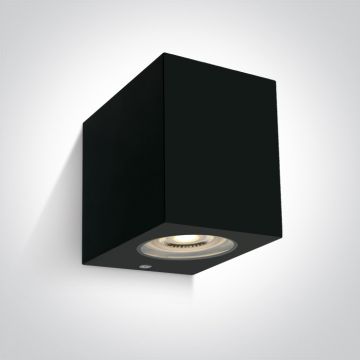 One Light Outdoor Cube 67142H/B Stena svietidlo 1x6W/GU10 IP65