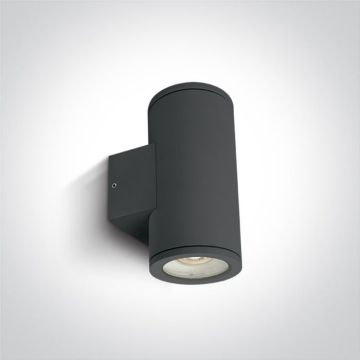 One Light Outdoor Wall Lights 67400B/AN Stena svietidlo 2x10W/GU10 IP54