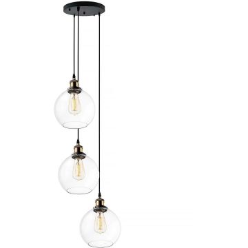 Altavola Design NEW YORK LOFT LA035/CO3 Závesná lampa 3x40W/E27 IP20