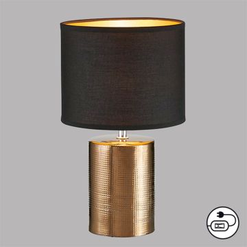 Fischer&Honsel Bronz 50657 Stolná lampa 1x25W/E14 IP20