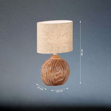Fischer&Honsel Tobse 50606 Stolná lampa 1x25W/E14 IP20