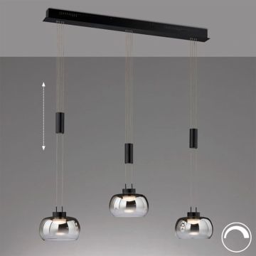 Fischer&Honsel Arosa 60988 Závesná lampa 3x9W/LED 2700K 2900 lm IP20