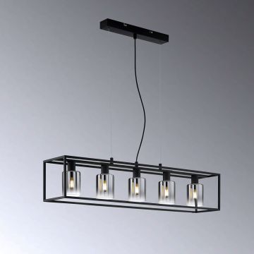 Fischer&Honsel Iska 60908 Závesná lampa 5x10W/E14 IP20