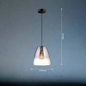 Fischer&Honsel Miro 60840 Závesná lampa 1x40W/E27 IP20