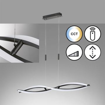 Fischer&Honsel Torcido 60978 Závesná lampa 1x27W/LED 2700K 3200 lm IP20