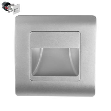 Prezent STEP LIGHT SINGLE VERSION 70410 Schodová lampa na zabudovanie 1x1W/LED 95lm IP20