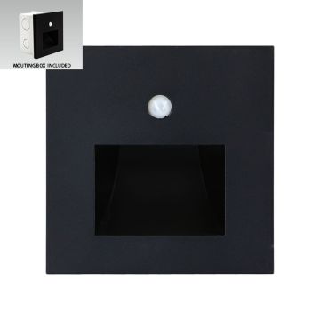 Prezent STEP LIGHT SUNNY SENSOR 70418 Schodová lampa na zabudovanie 1x1W/LED 60lm IP20