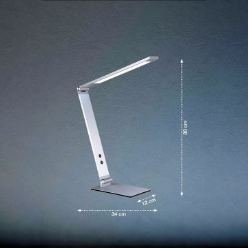 Fischer&Honsel Geri 98140 Stolná lampa na stôl 1x8W/LED 2700K 810 lm IP20