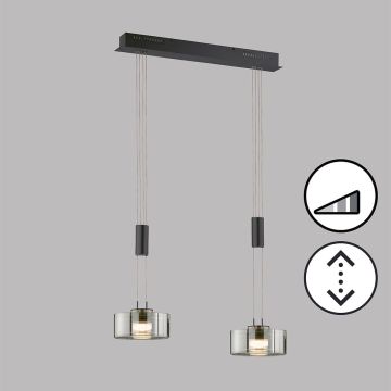Fischer&Honsel Lavin 61095 Závesná lampa 2x9W/LED 2700K 1900 lm IP20