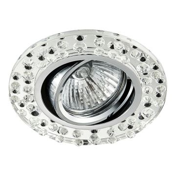 Prezent CRYSTAL MOVABLE 71068 Vstavané downlight svetlo 1x50W/GU10 IP20