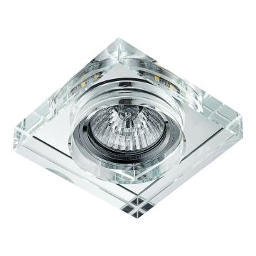 Prezent ELEGANT DOUBLE LIGHT 71105 Vstavané downlight svetlo 1x50W/GU10|1x3W/LED 380lm IP20