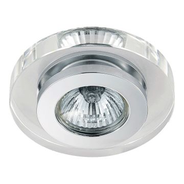 Prezent ELEGANT GLASS FIX 71005 Dekoračné downlight svetlo 1x50W/GU10 IP20