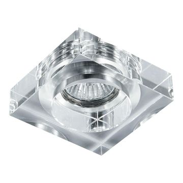 Prezent ELEGANT GLASS FIX 71011 Dekoračné downlight svetlo 1x50W/GU10 IP20